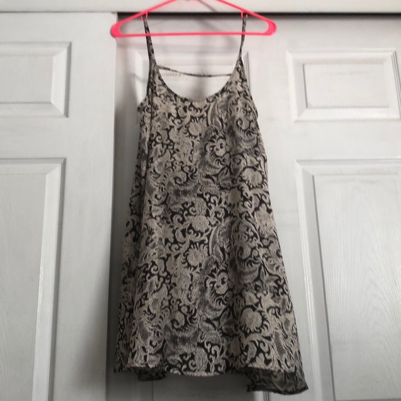 Free People Dresses & Skirts - Free people gray paisley strapless dress size XS